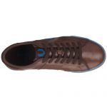 кроссовки FRED PERRY 4119 BEAT DELUXE LEATHER chocolad