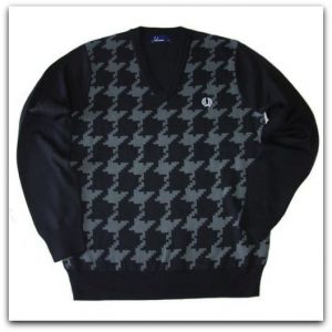 свитер FRED PERRY K4227 black ― Магазин - дисконт casual одежды