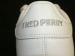 кроссовки FRED PERRY 4133  LEATHER WHITE FERN